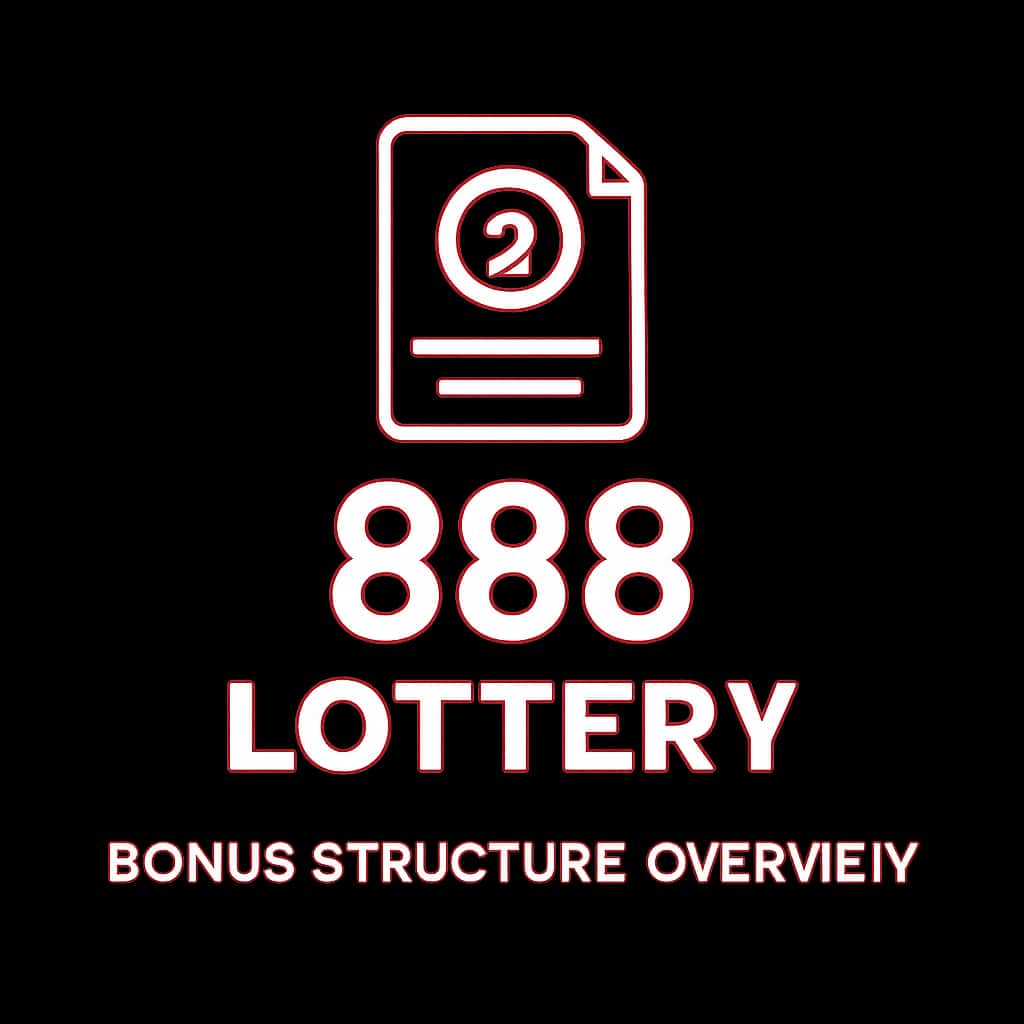 Icon representing the 888 Lottery Bonus Structure Overview.