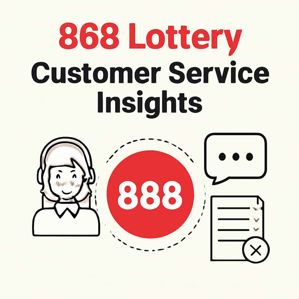 Illustration explaining key aspects of 888 Lottery Customer Service Insights.