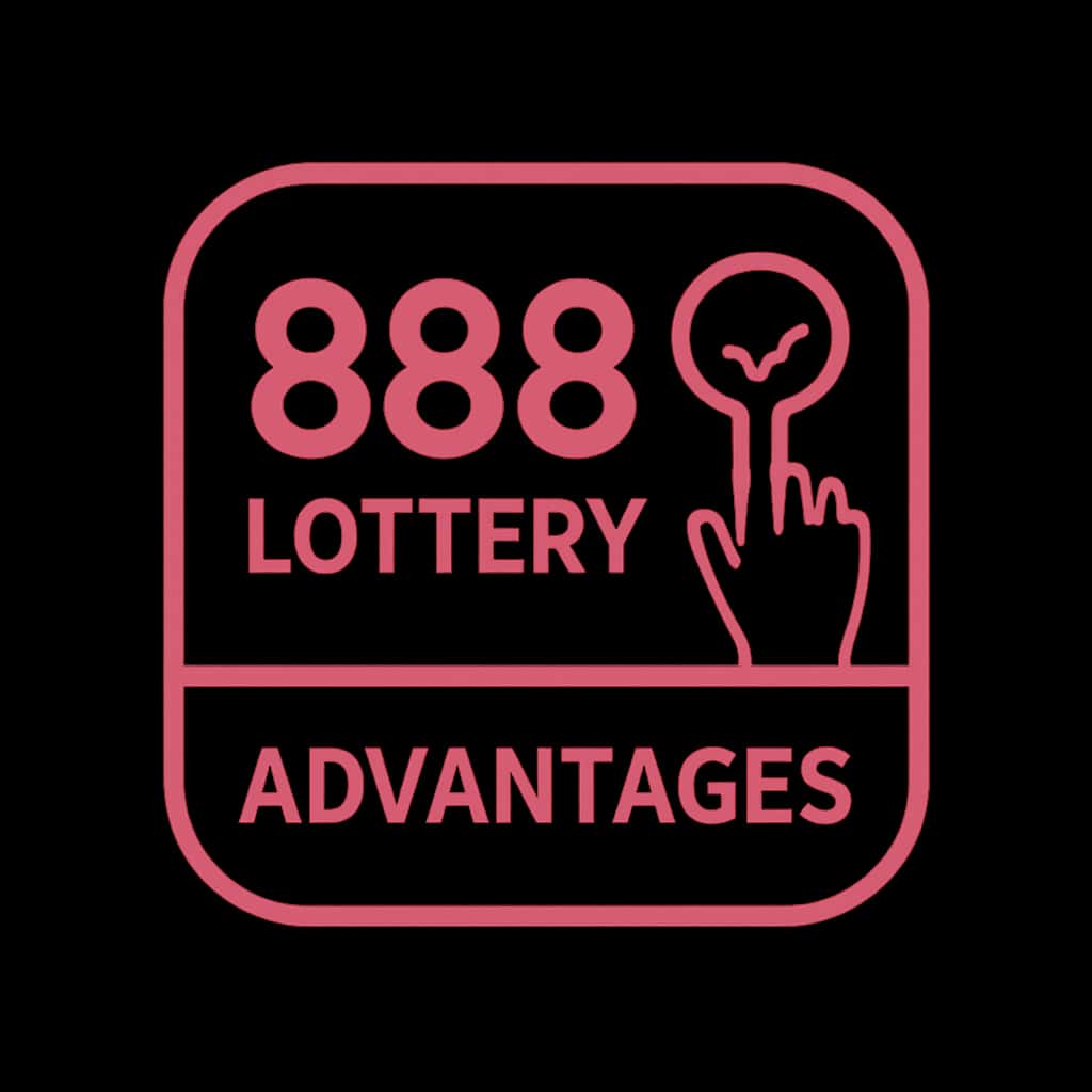 Icon representing the advantages of being a member of 888 Lottery.