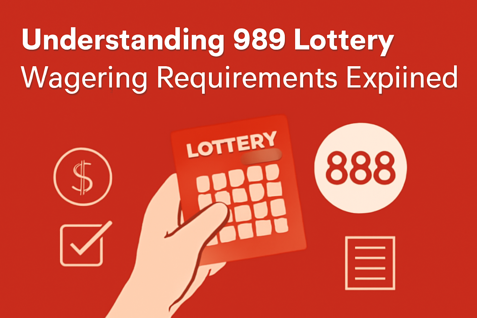 An informative visual illustrating login troubleshooting for 888 Lottery.