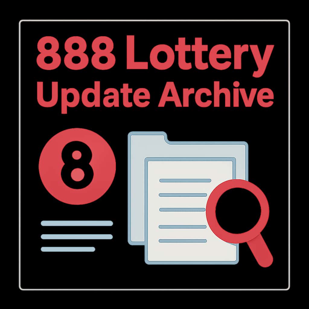 An educational diagram related to the 888 Lottery Update Archive.